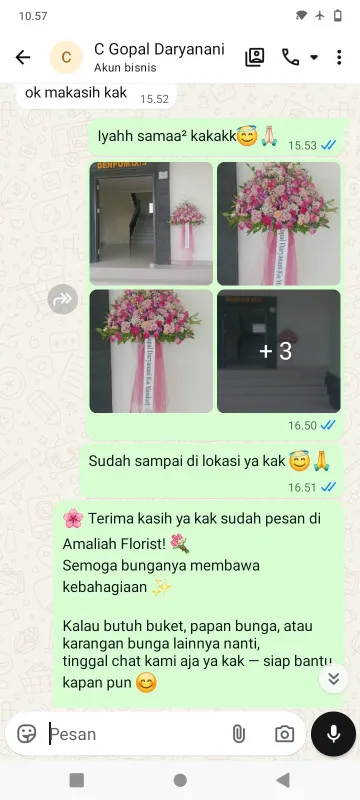 Pengiriman Karangan Bunga Joglo