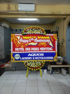 Papan Bunga di Joglo