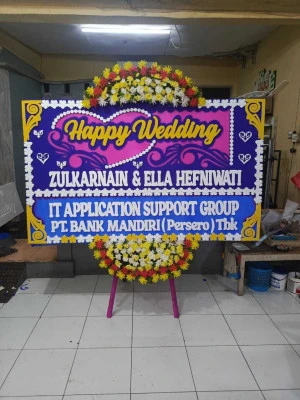 Papan Bunga di Joglo